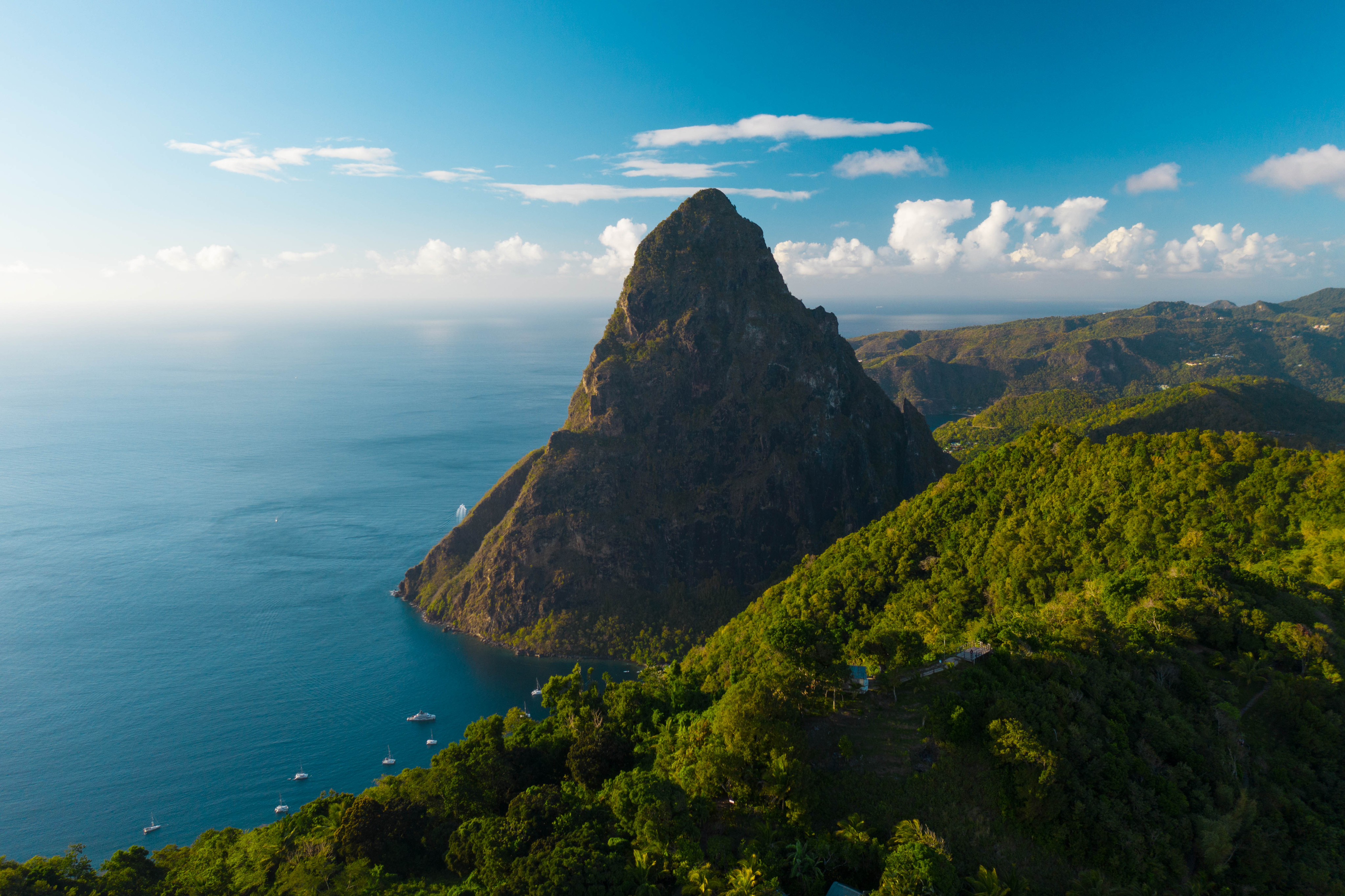 Visit the great pitons for 50% discount